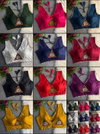 
Rk Blouse Heavy Rayon Cotton With Gamthi Patch & Shell Lace Pattern Wholesale Suppliers In Mumbai

